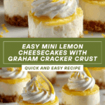 Mini Lemon Cheesecakes Recipe