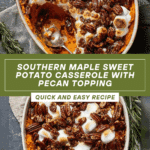 Southern Maple Sweet Potato Casserole Recipe