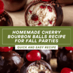 Cherry Bourbon Balls Recipe