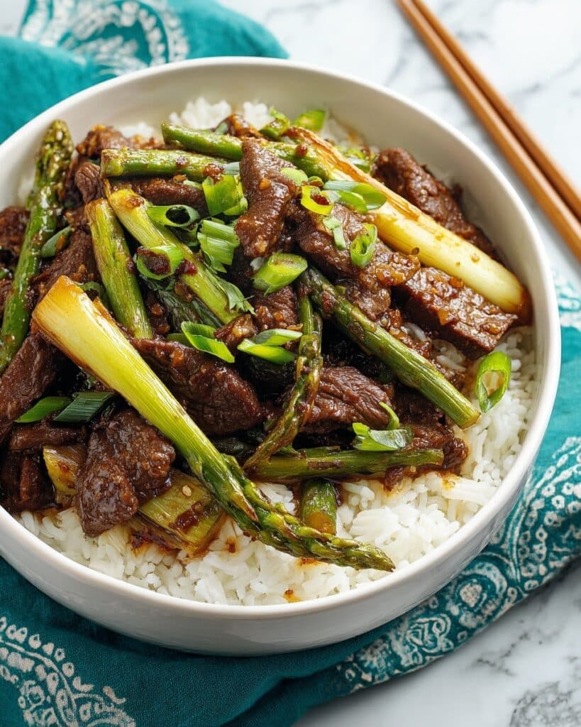 Scallion Beef Stir Fry Recipe