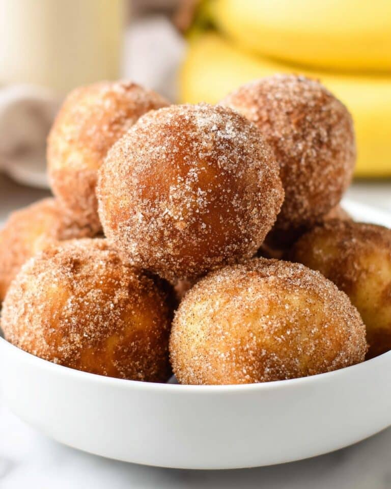 Banana Donut Holes Recipe