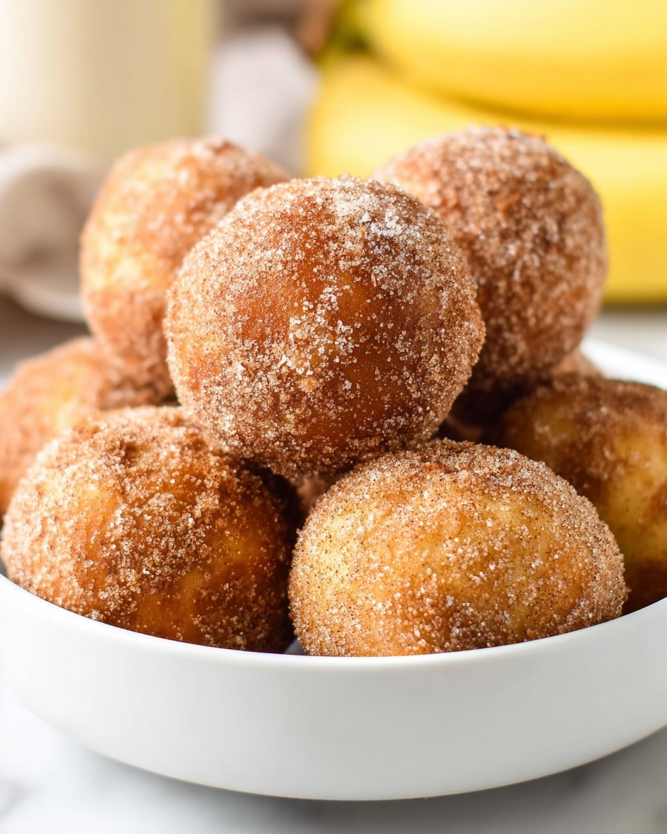 Banana Donut Holes Recipe
