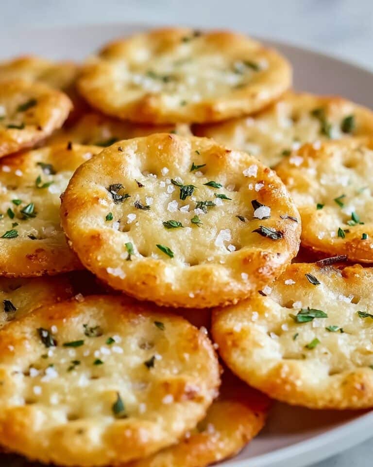 Garlic Ritz Snacks: Crispy, Buttery, Garlicky Crackers Recipe