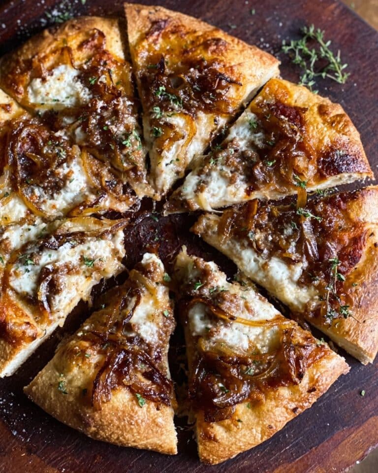 French Onion Soup Pizza Recipe