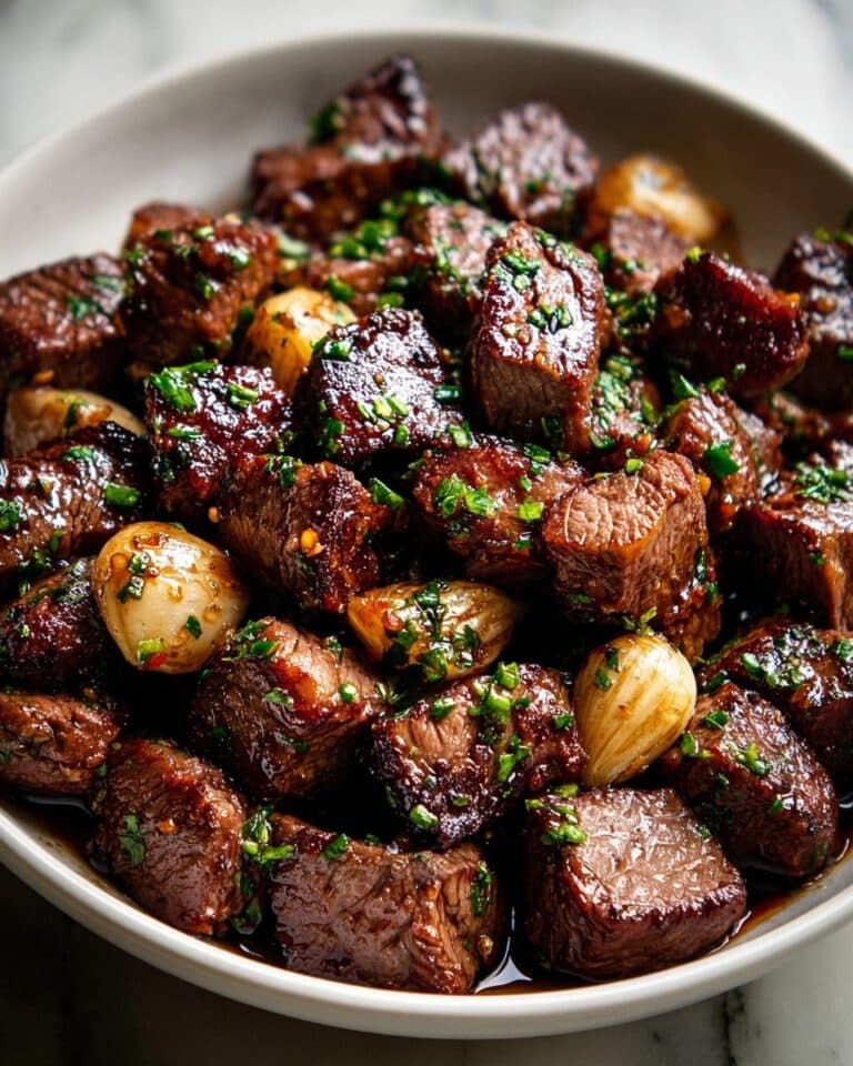 Juicy Garlic Butter Steak Bites Recipe