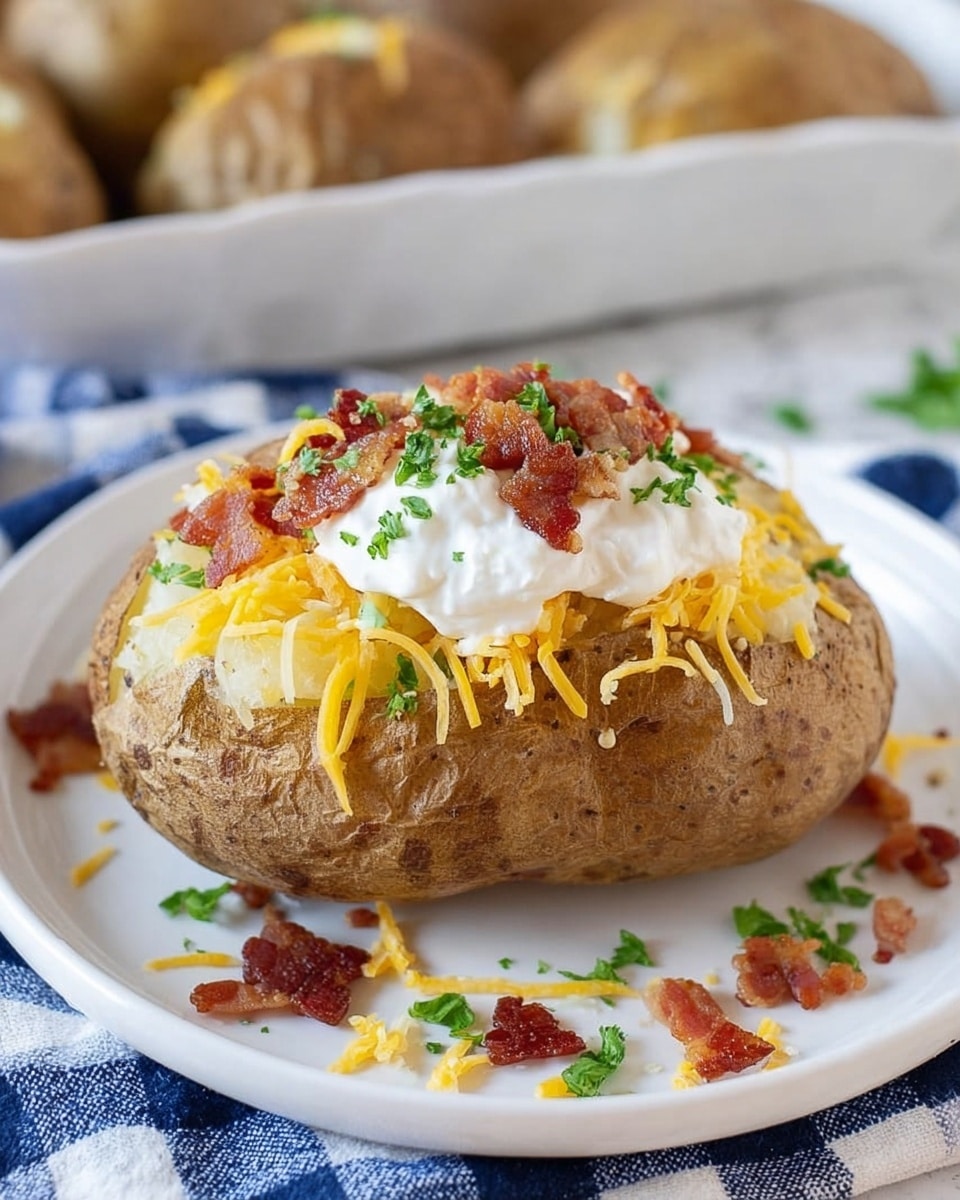 The image shows four baked potatoes lined up in a row on a white marbled surface. Each potato has a rough, brown skin with some texture and cracks on the surface. The tops of the potatoes are cut open, revealing a fluffy, pale yellow inside that looks soft and creamy. There are small chunks and bits of the mashed potato filling visible inside each potato, with some grains of salt sprinkled on top. The potatoes are arranged from closest to farthest in the frame, creating a sense of depth. Photo taken with an iphone --ar 4:5 --v 7