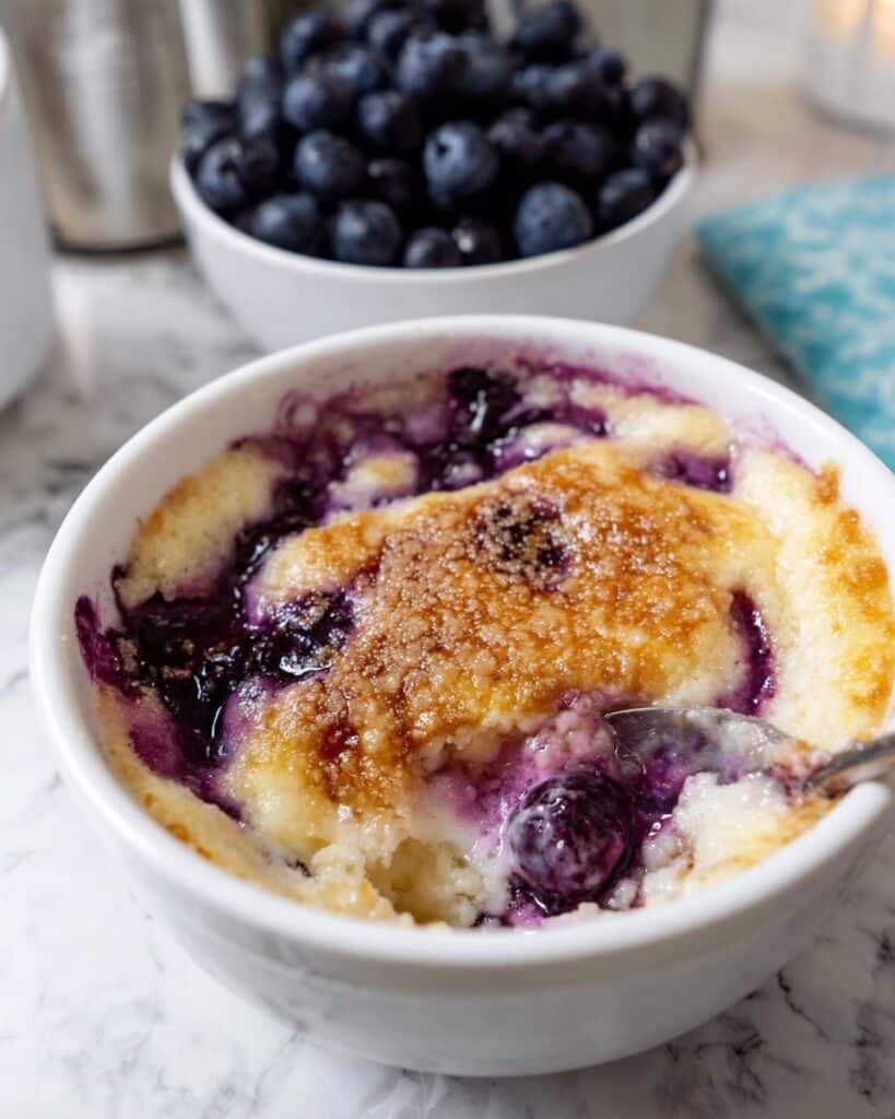 Blueberry Jam Protein Baked Oats Recipe