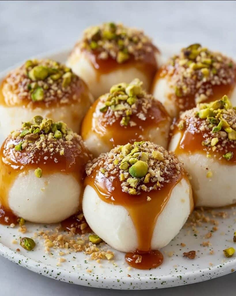 Ricotta Pistachio Honey Bites Recipe