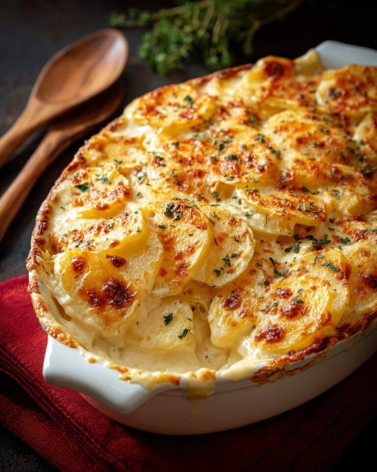 Ruth’s Chris Potatoes: Creamy Cheesy Potatoes au Gratin Recipe