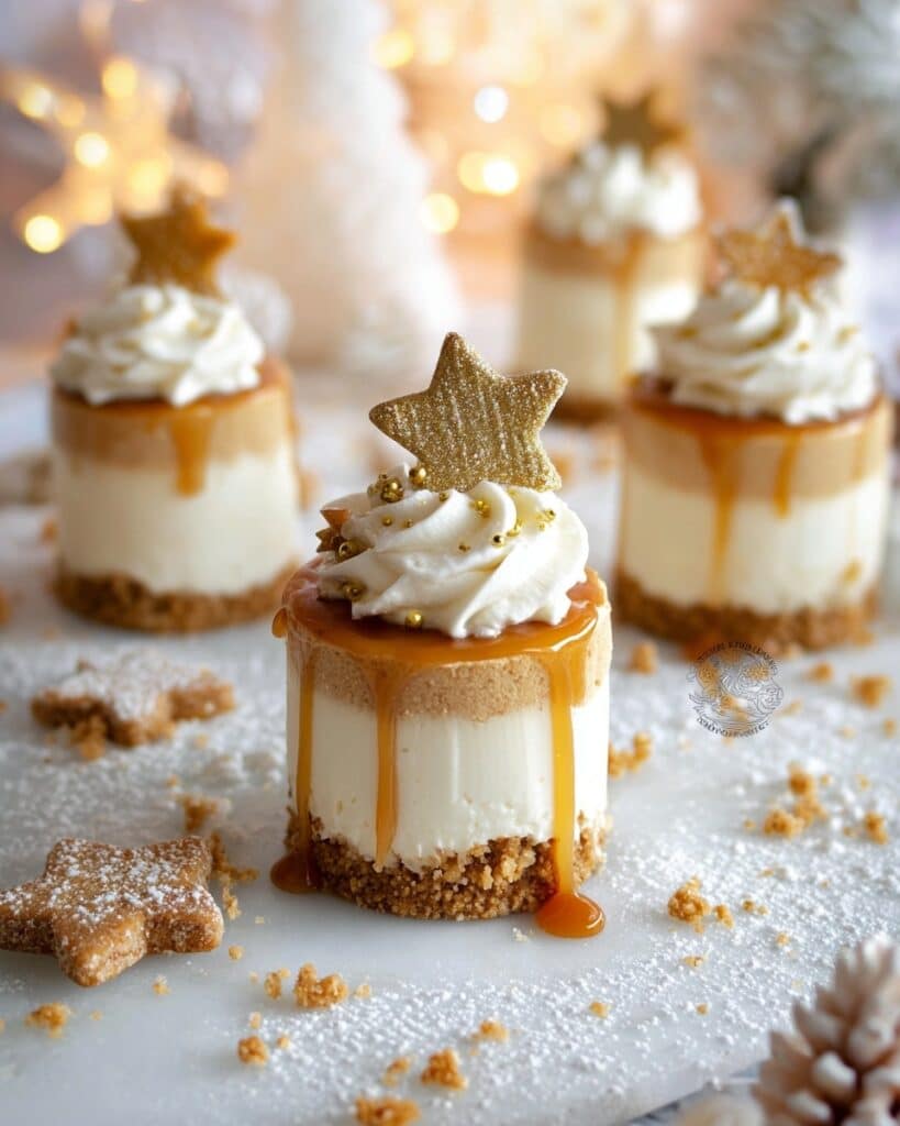 No-Bake Salted Caramel Cheesecakes Recipe
