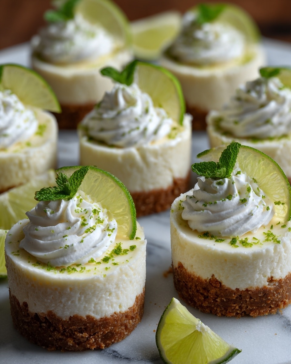 No-Bake Mini Key Lime Pie Recipe