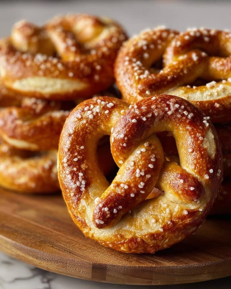 Soft Homemade Pretzels Recipe