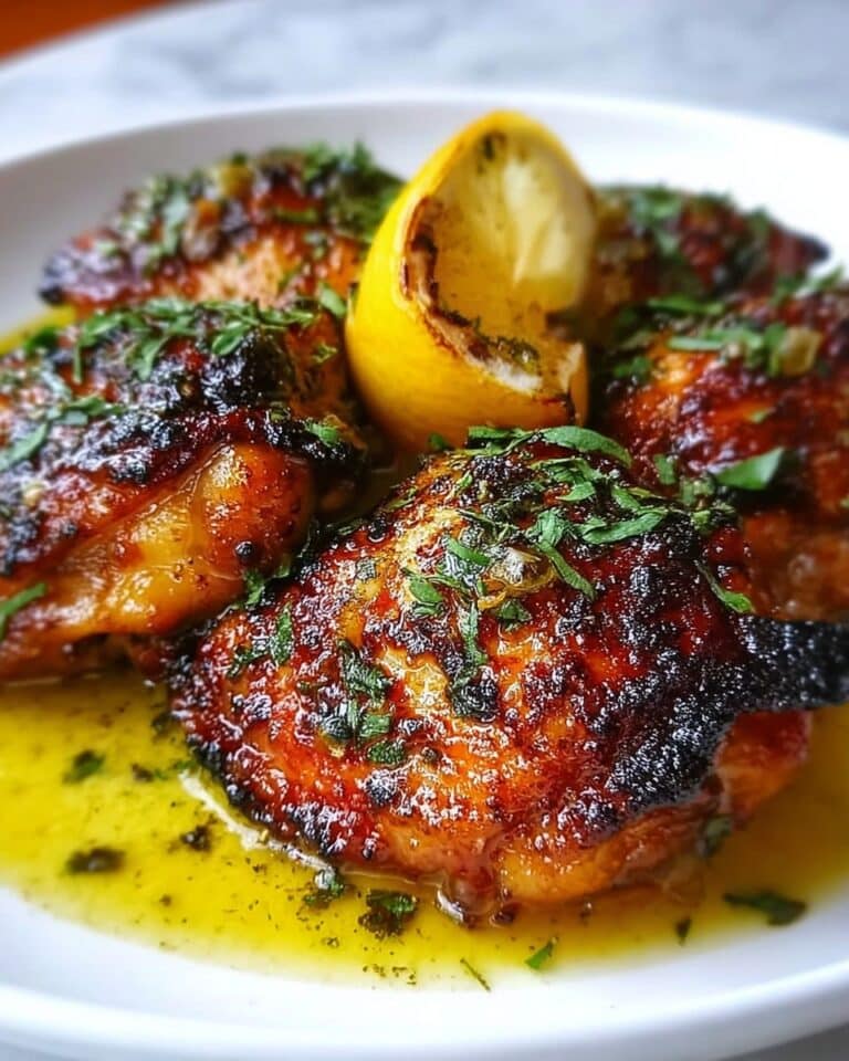 Lemon Paprika Roast Chicken Thighs Recipe