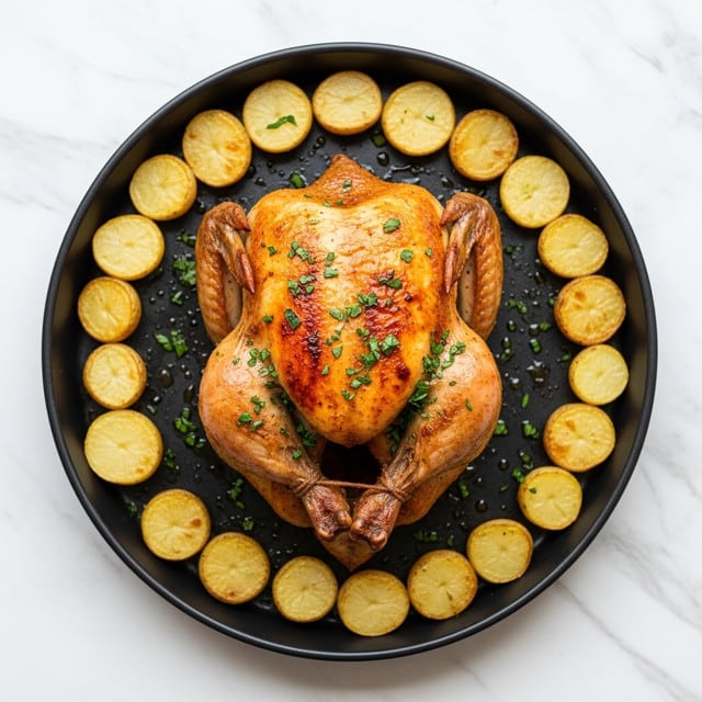 Lemon Herb Pot Roast Chicken Recipe