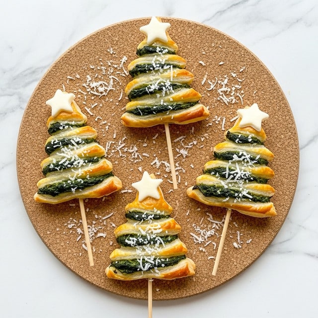 Spinach and Cheese Christmas Tree Appetizer Recipe