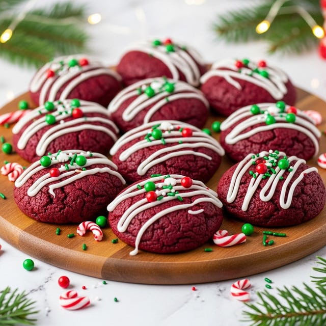Red Velvet Santa’s Cookies Recipe