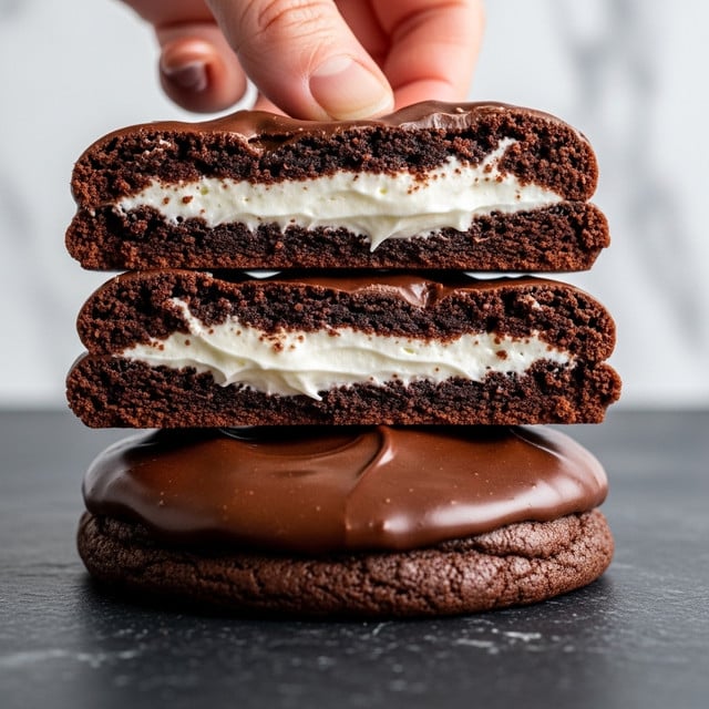 Marshmallow-Surprise Hot Cocoa Cookies Recipe