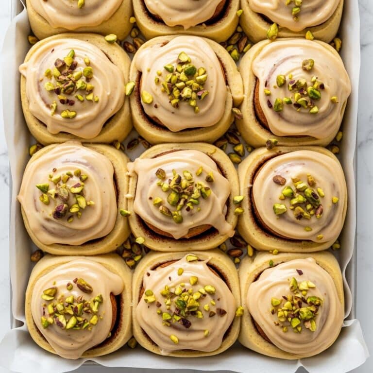 Vegan Pistachio Rolls (Fluffy & Gooey!) Recipe