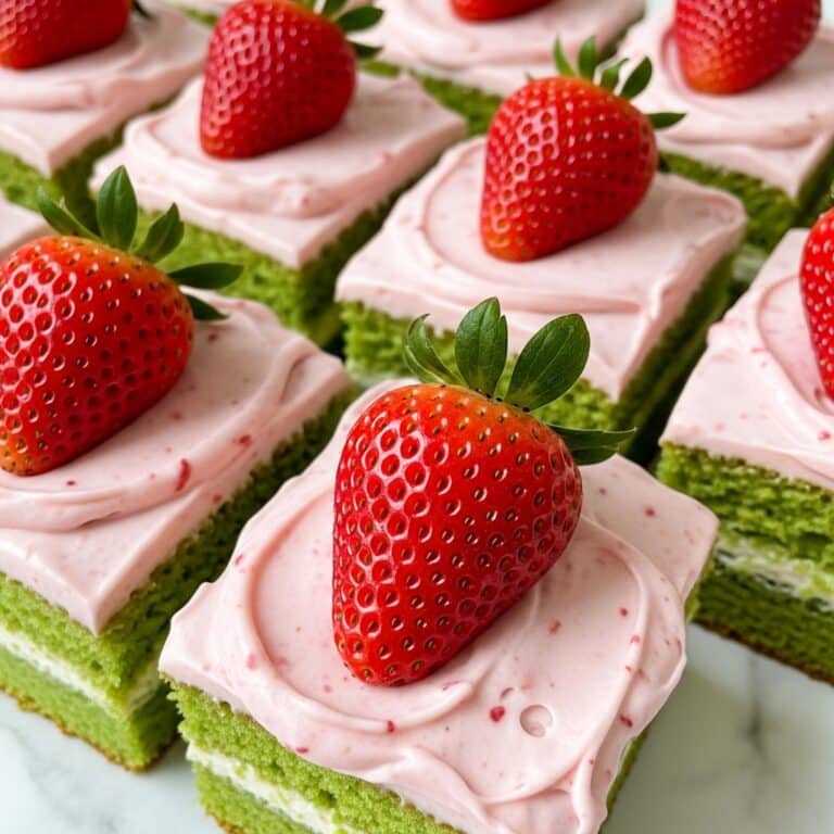 Strawberry Matcha Rolls Recipe