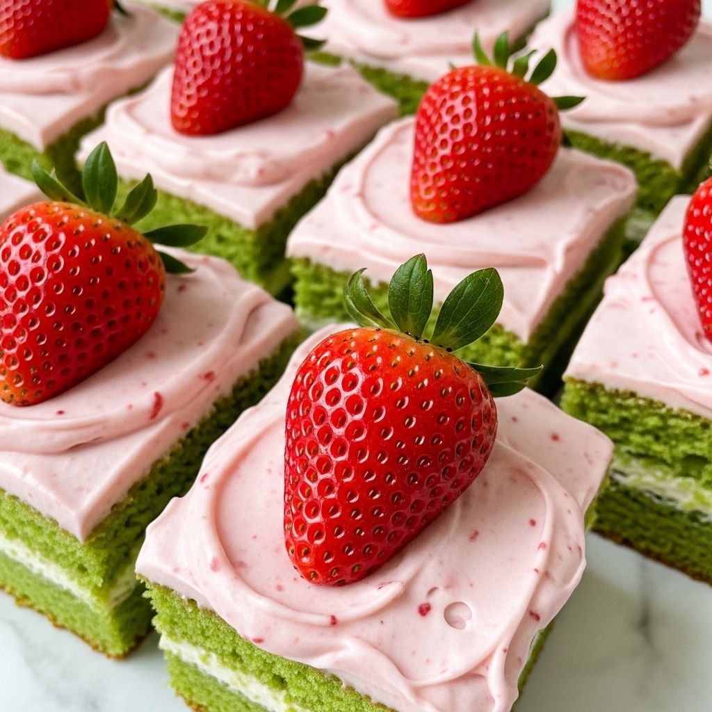 Strawberry Matcha Rolls Recipe