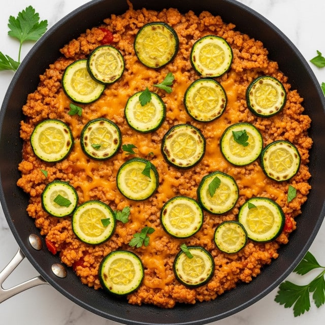 Ground Turkey and Zucchini Skillet Recipe