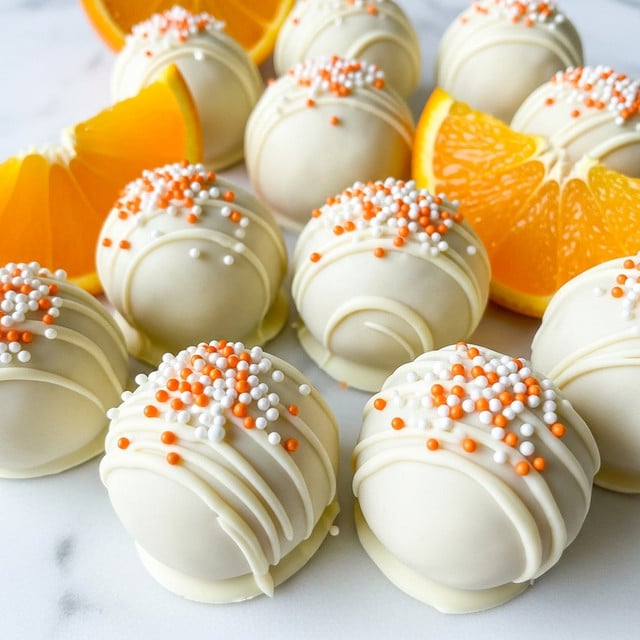 Orange Creamsicle Truffles Recipe