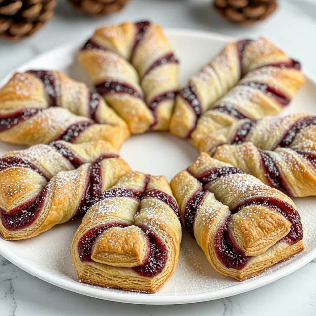 Homemade Cranberry Orange Star Bread Recipe