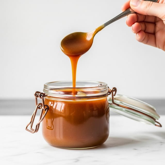 Salted Vanilla Caramel Sauce Recipe