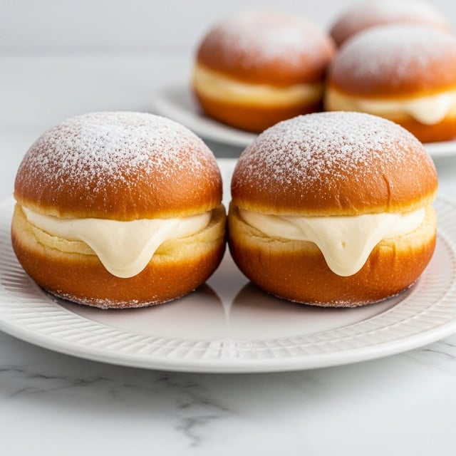 Korean Milk Cream Donut Recipe