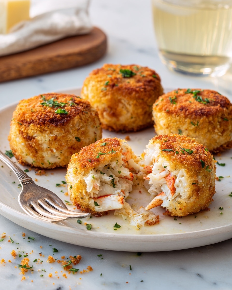 Savory Crab Bombs: Easy, Crispy Bites for Seafood Lovers Recipe