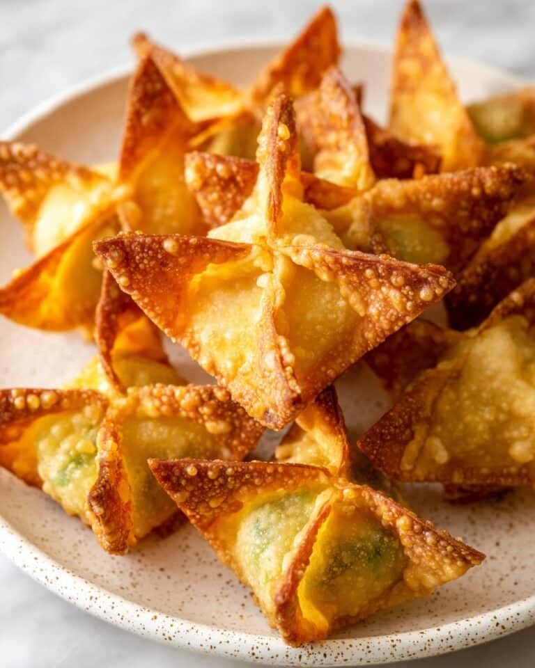 Easy Air Fryer Crab Rangoon Recipe