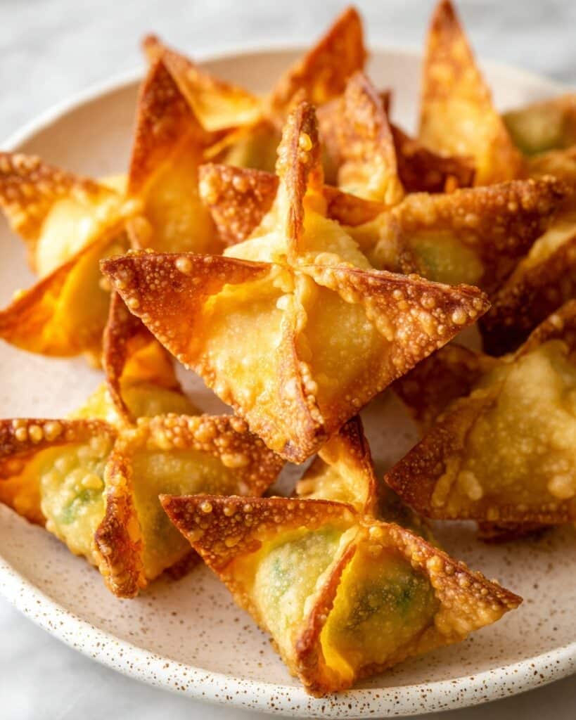 Easy Air Fryer Crab Rangoon Recipe