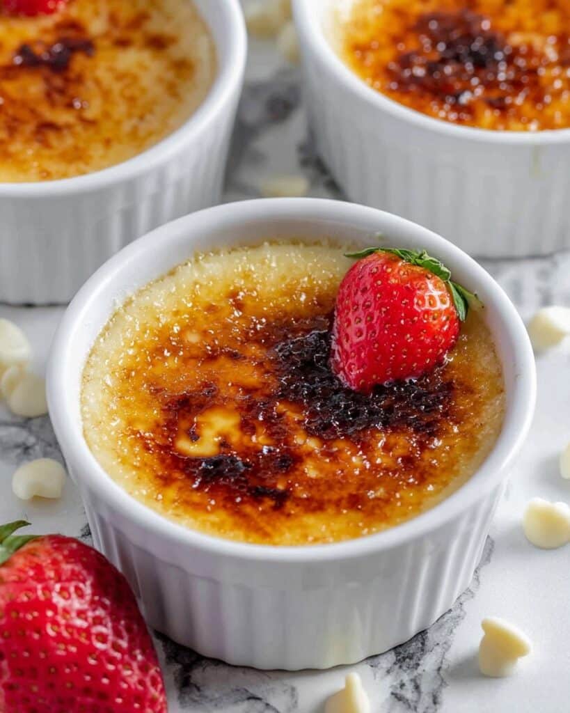 White Chocolate Creme Brûlée Recipe