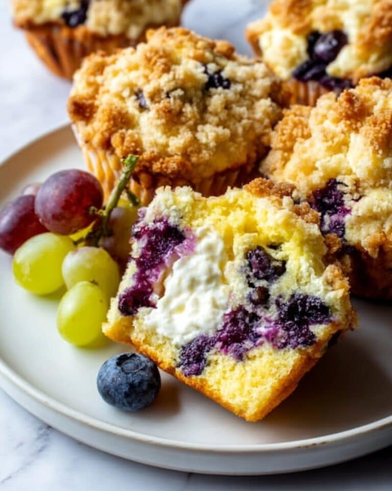 Blueberry Cream Cheese Muffins Recipe