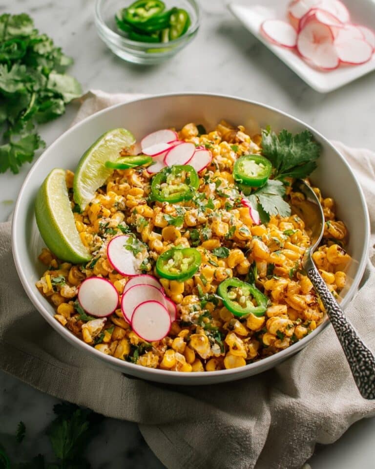 Healthy Mexican Street Corn Salad Recipe