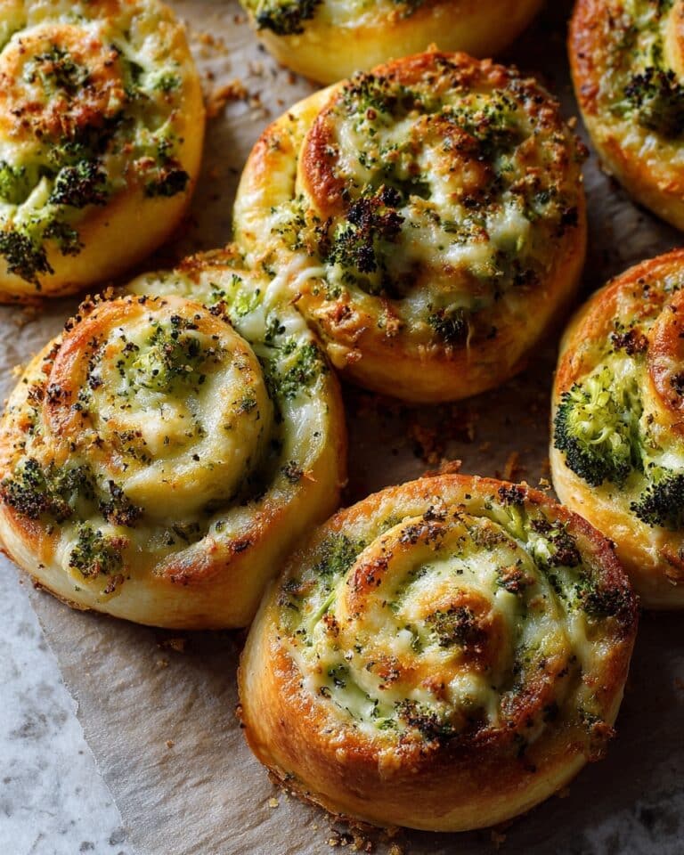 Broccoli Cheese Pinwheels Recipe