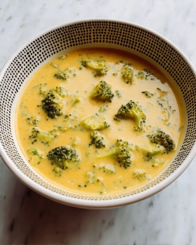 Easy Broccoli Cheddar Soup (Panera Copycat) Recipe