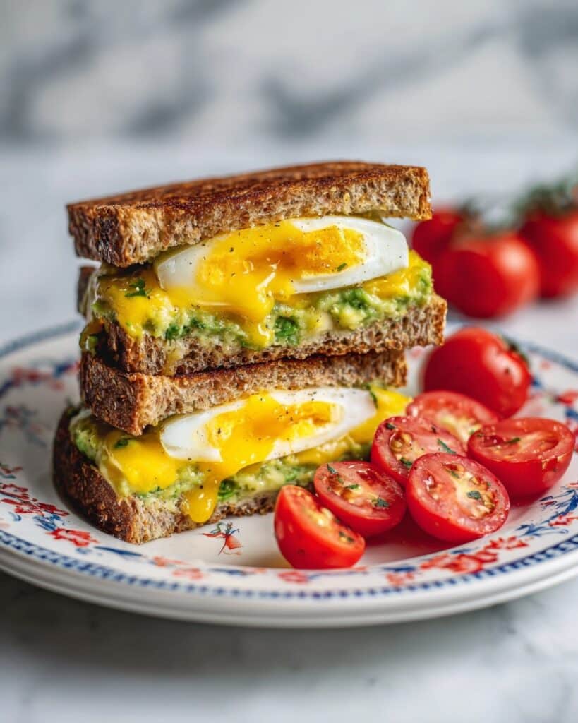 Avocado Breakfast Sandwich Recipe