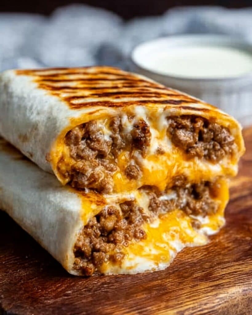 Grilled Cheese Burrito Recipe