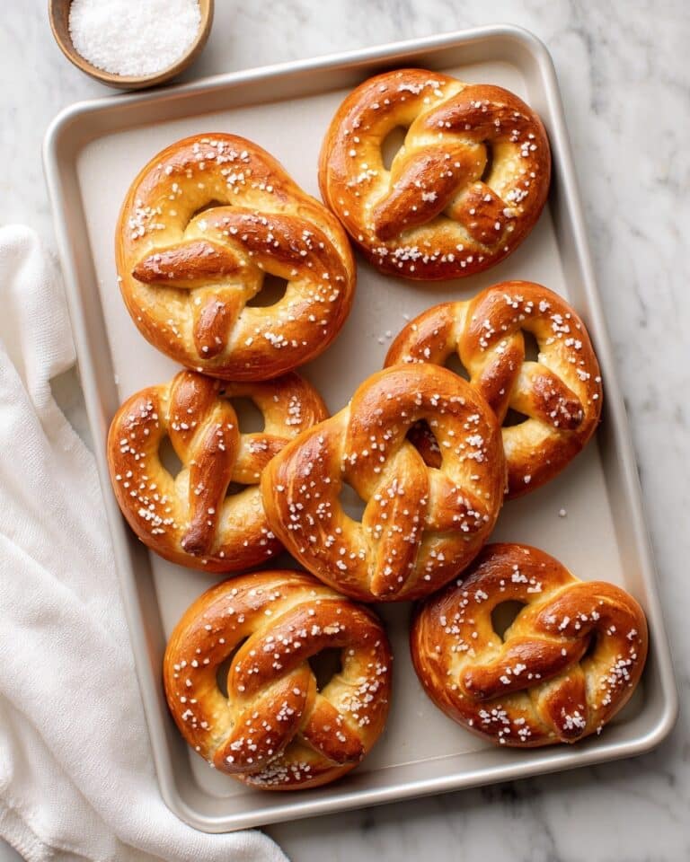 Sourdough Pretzels with Cinnamon Sugar Option Recipe