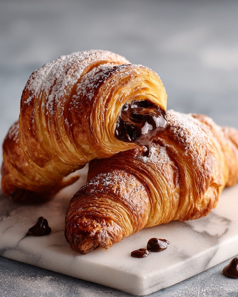 Chocolate Croissants from Scratch Recipe