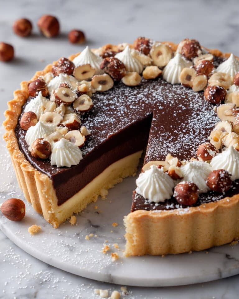 Chocolate Hazelnut Tart Recipe