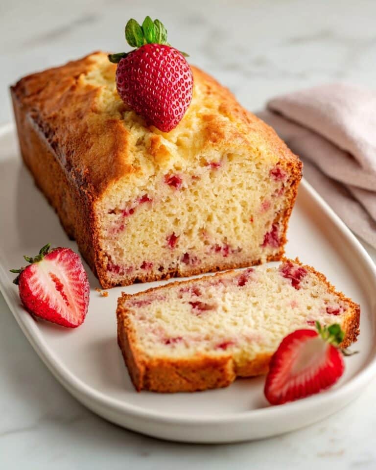 Strawberry Quick Bread with Fresh Berries Recipe