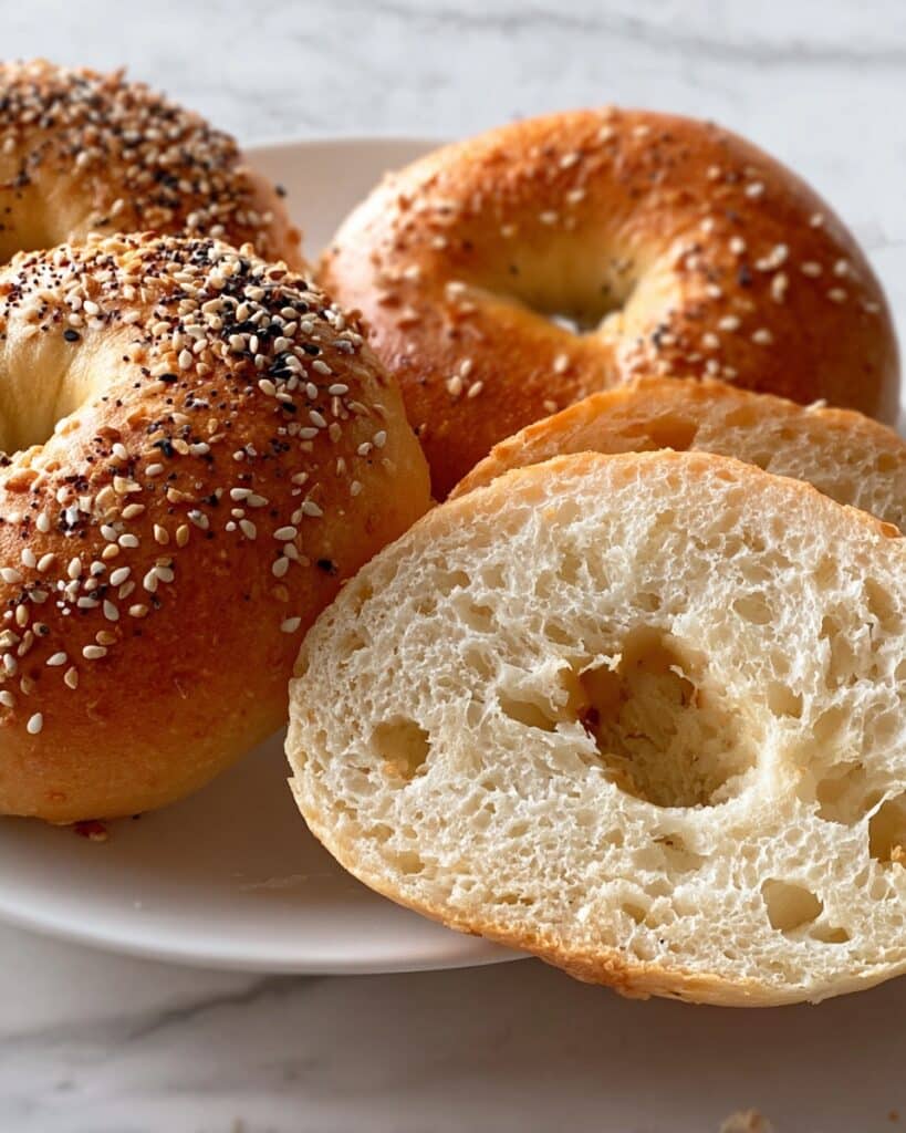 Cottage Cheese Bagels Recipe