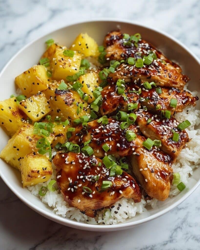 Teriyaki Glazed Chicken with Pineapple Recipe