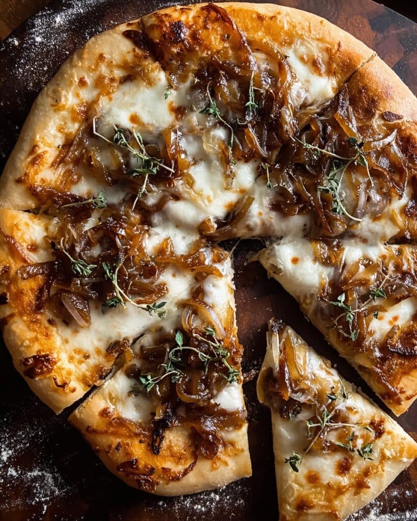 Homemade French Onion Pizza for Cozy Nights Recipe