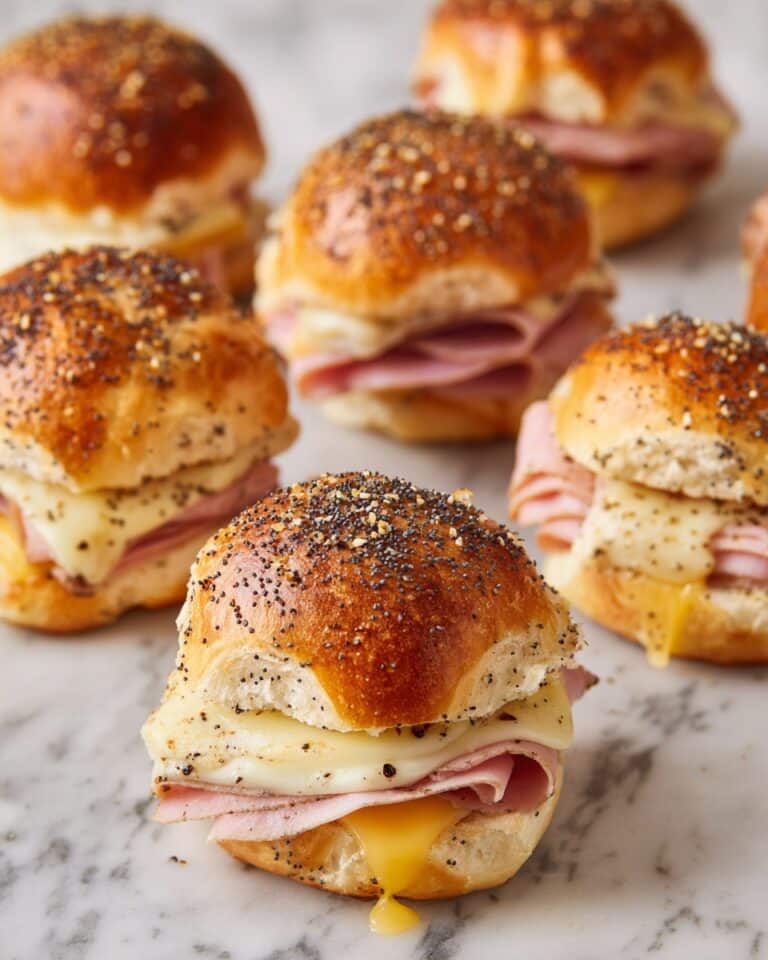 Classic Ham and Cheese Sliders Recipe