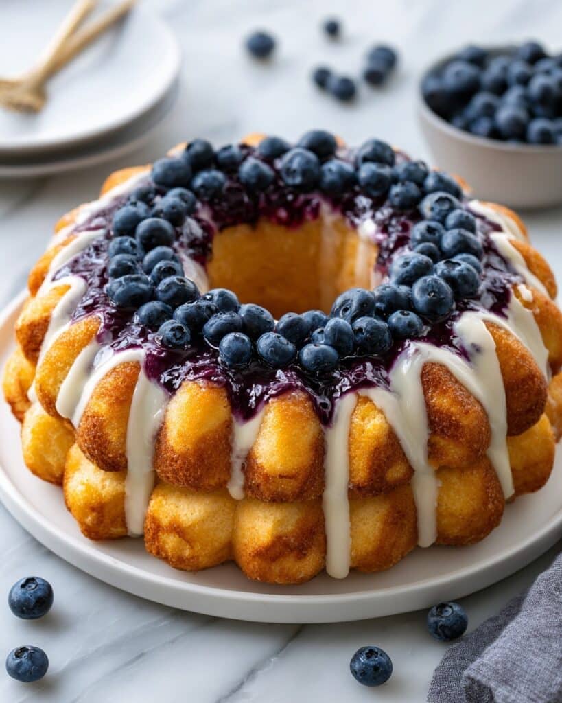 Blueberry Monkey Bread: A Cozy Sweet Treat for Any Gathering Recipe