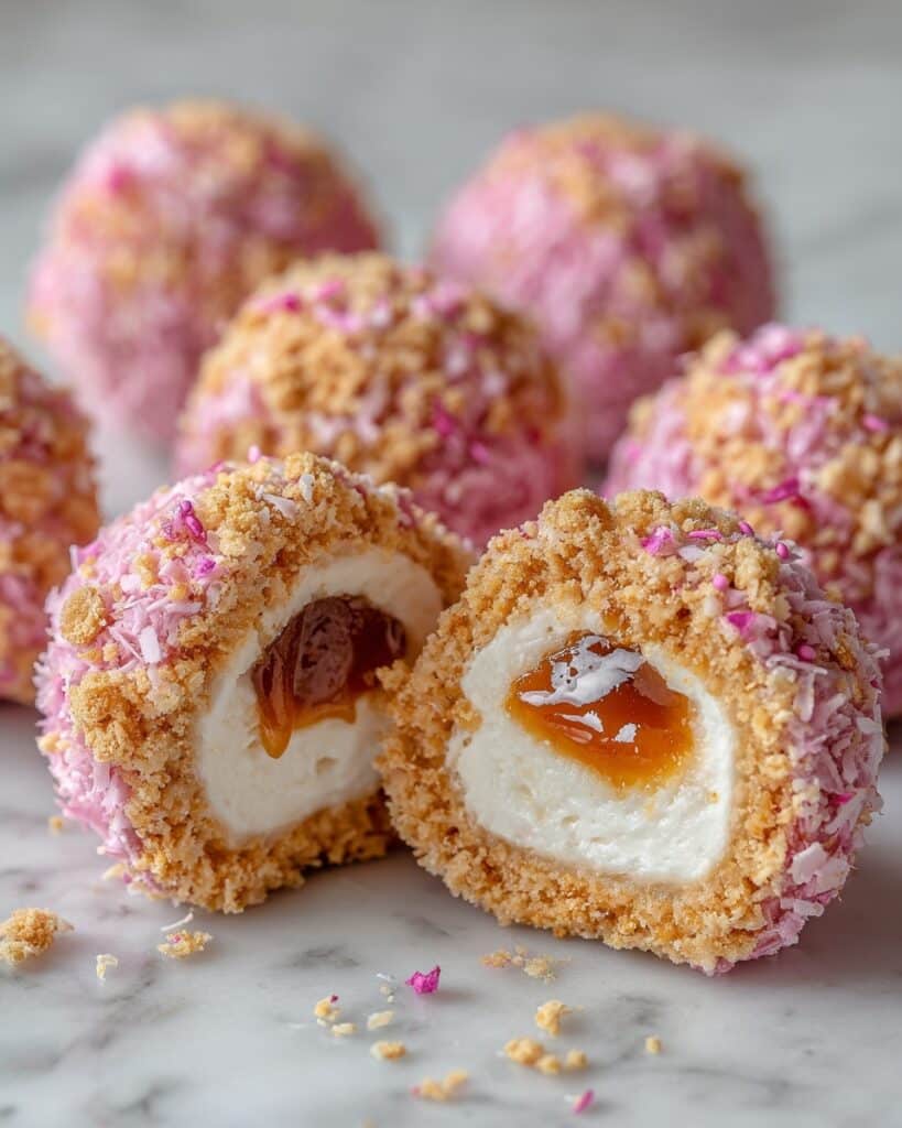 Strawberry Crunch Cheesecake Bites Recipe