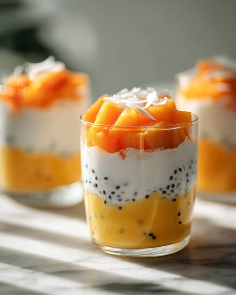 Easy Mango Sago Dessert Pudding Recipe